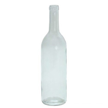 factory direct sale 750 ml Clear Glass Wine Bottle